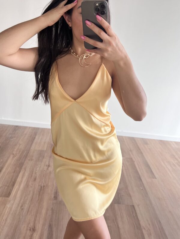 Vestido Cleopatra Amarillo