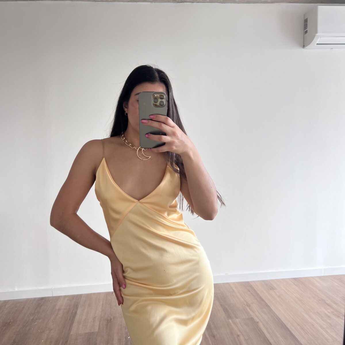 Vestido Cleopatra Amarillo
