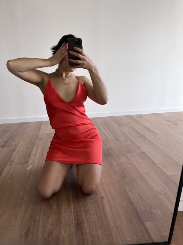 Vestido Cleopatra Rojo