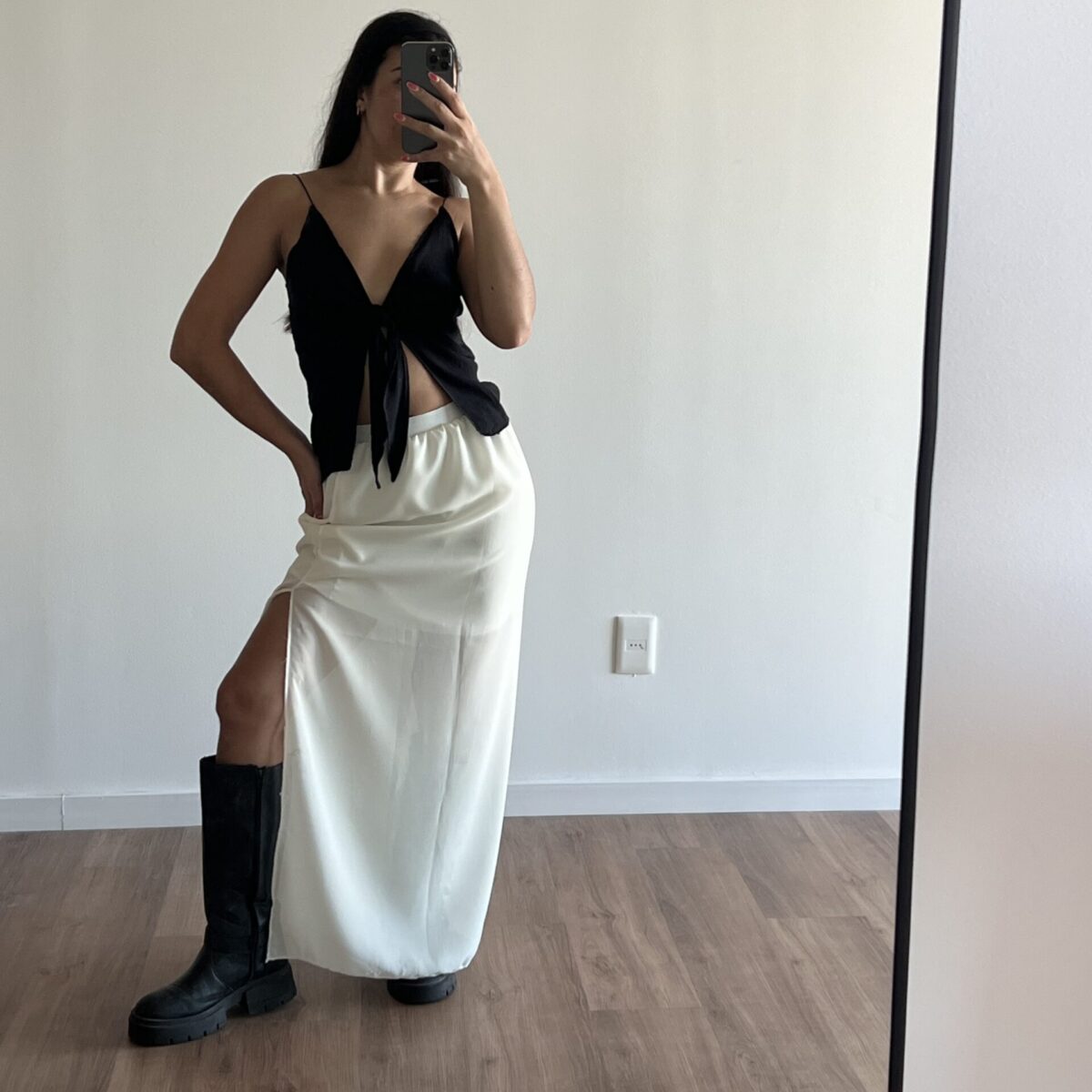 Falda Amnesia Blanco