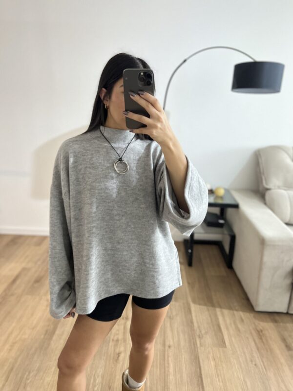 Poleron Espresso Gris