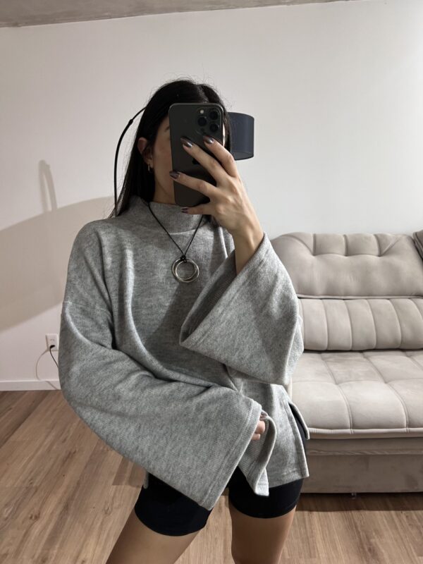 Poleron Espresso Gris