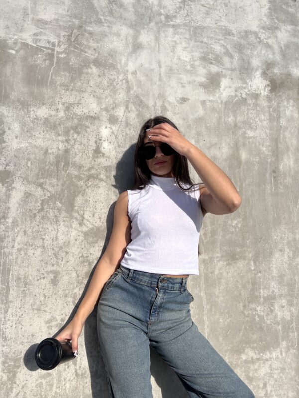 Polera Básica Blanca