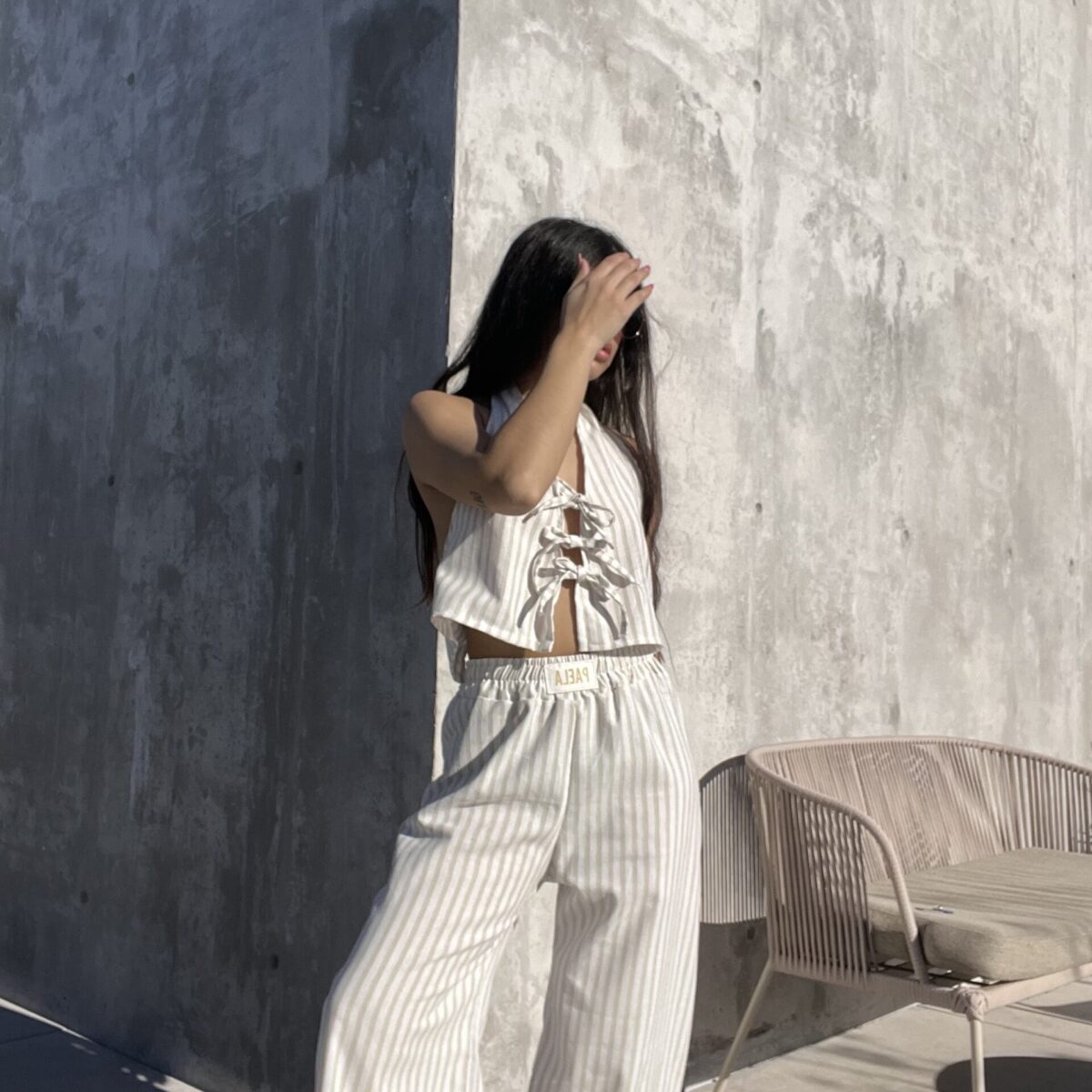 Pantalon Lietra Beige