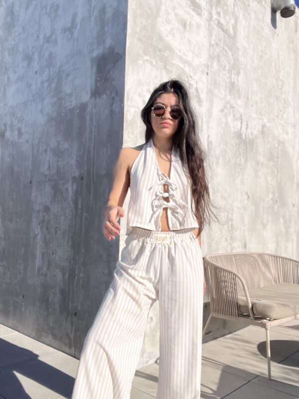 Pantalon Lietra Beige