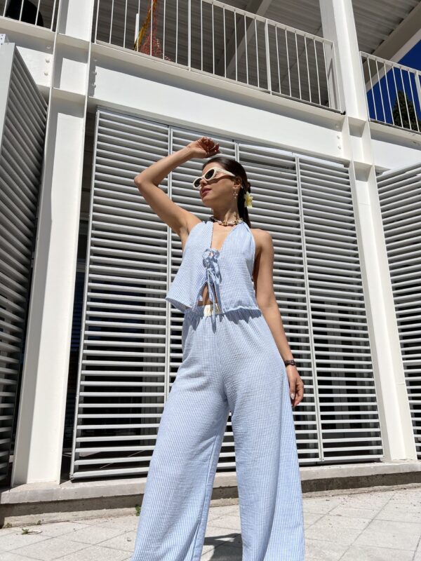 Pantalon Lietra Celeste