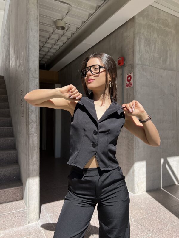 Chaleco héroe Negro