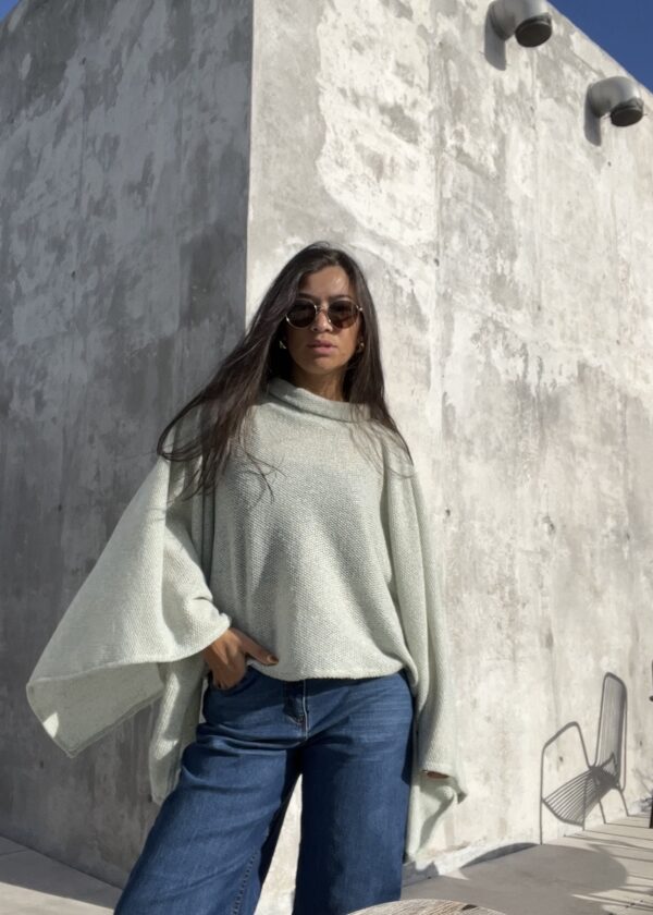 Poncho Velvet Air Verde