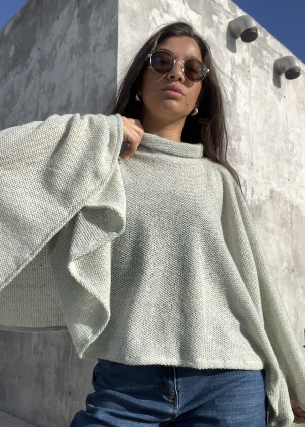 Poncho Velvet Air Verde