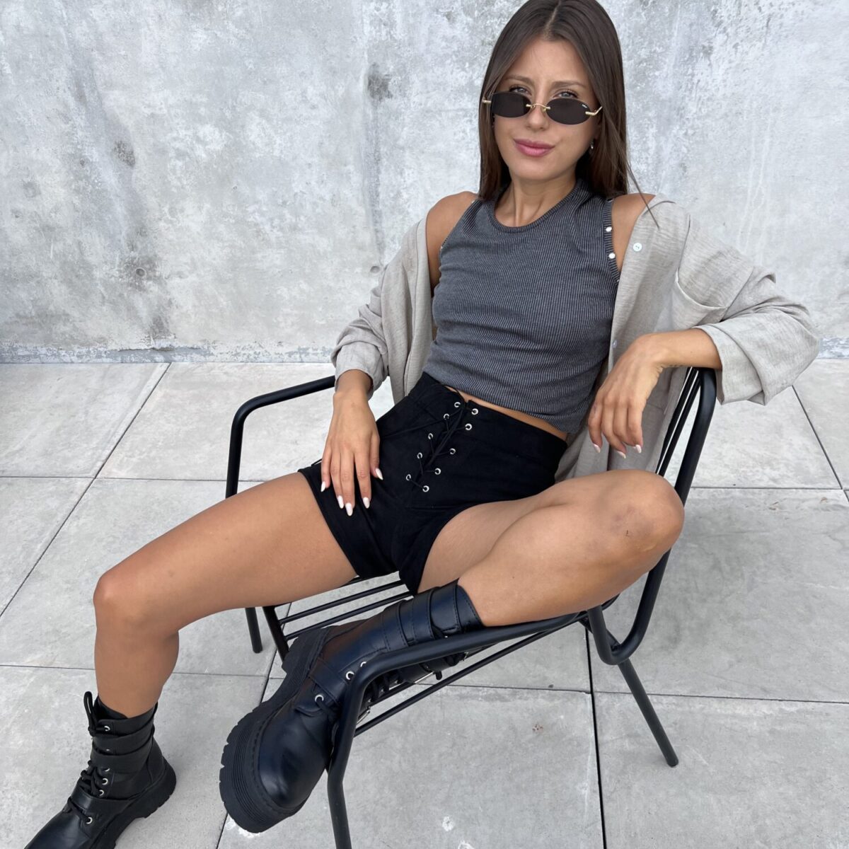 Short Golden Dune Negro