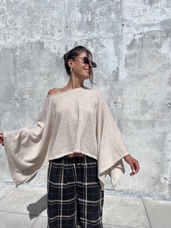 Poncho Free Air Beige