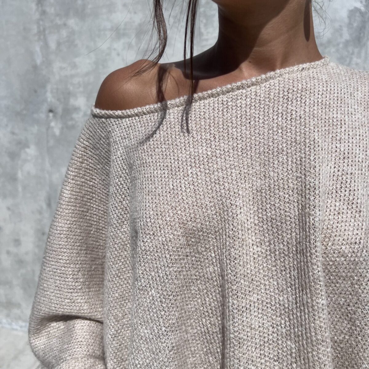 IMG_2843 Poncho Free Air Beige