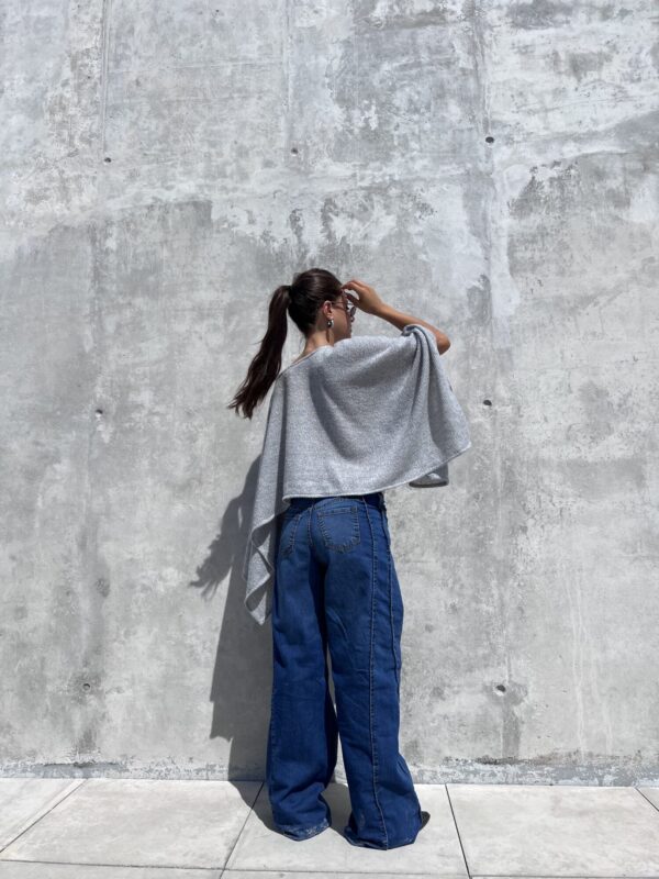 Poncho Free Air Gris