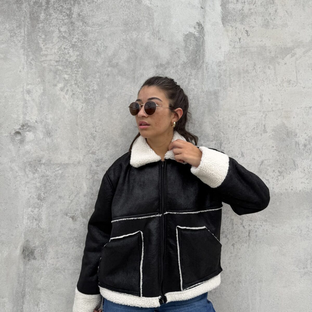 Campera Deep Snow Negro