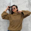 Polera Open Mood Ocre