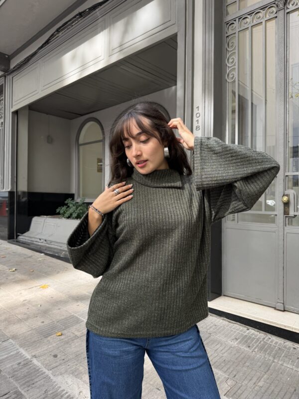 Polera Open Mood Verde