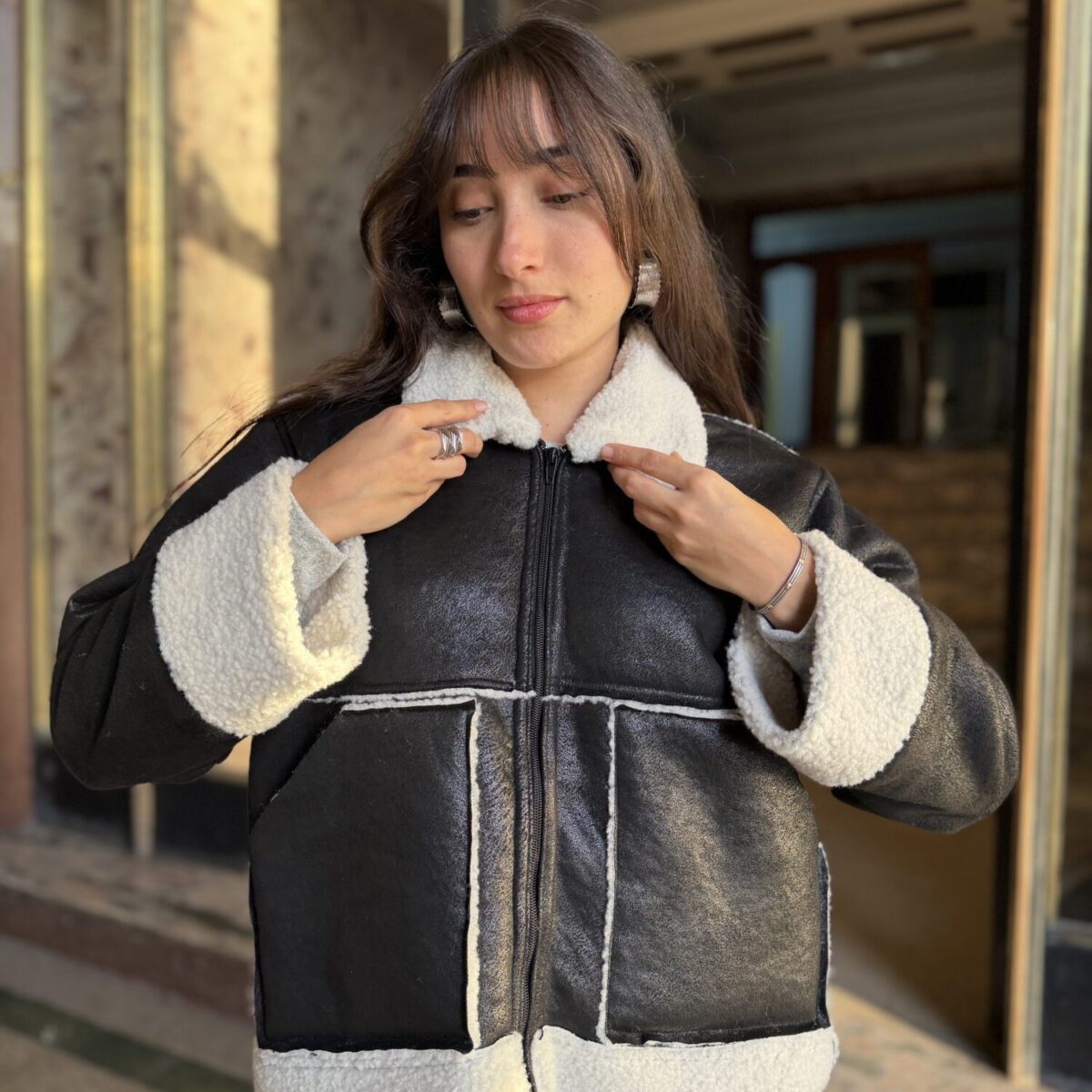 Campera Deep Snow Negro