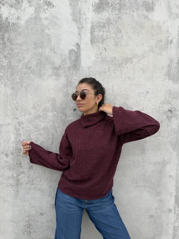 Polera Open Mood Vino