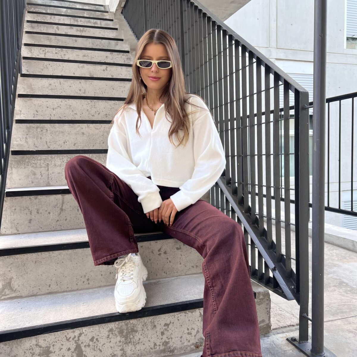 Buzo Macchiato Blanco