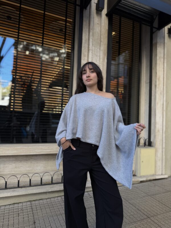 Poncho Free Air Gris