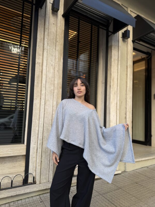 Poncho Free Air Gris