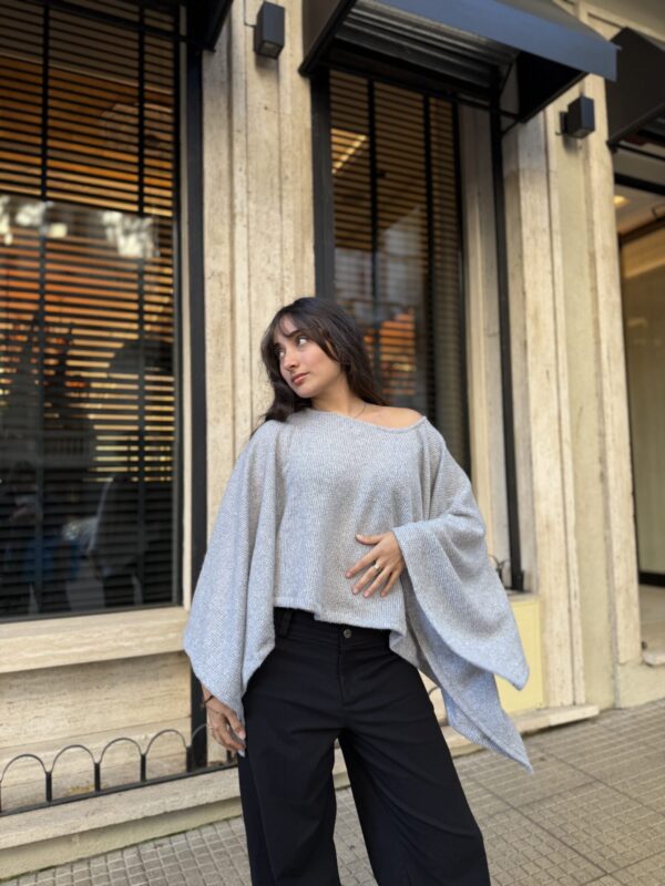 Poncho Free Air Gris