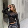 Polera Secret Bloom Negro