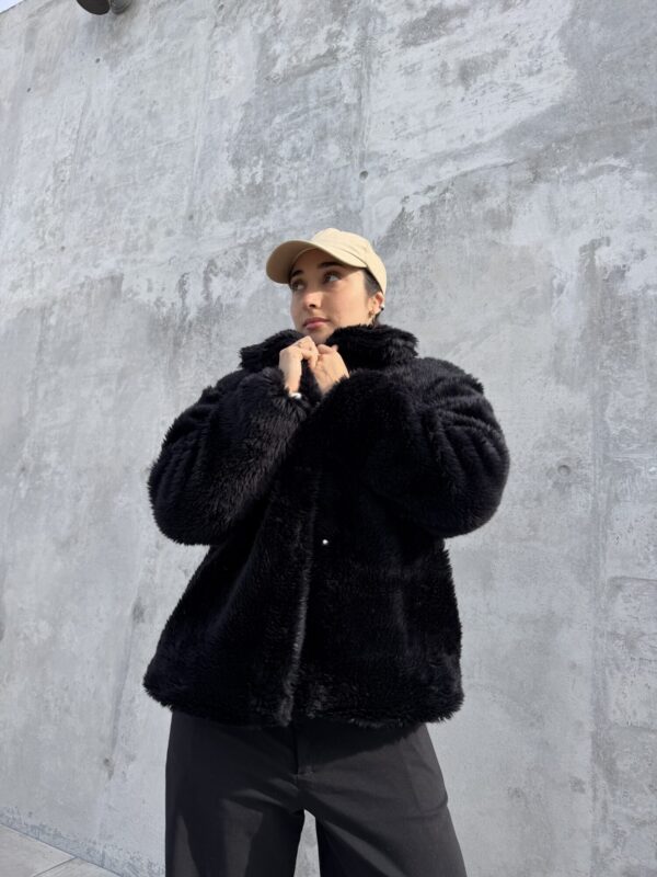 Campera Snow Glam Negro