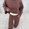 Buzo Relieve Choco