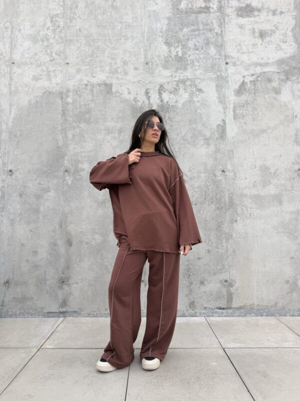 IMG_0253 Pantalon Relieve Choco