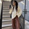 Buzo Relieve Crudo