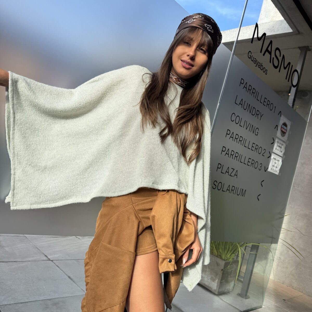 Poncho Free Air Verde