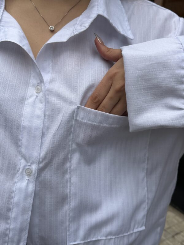 Camisa Bianca Gruesa