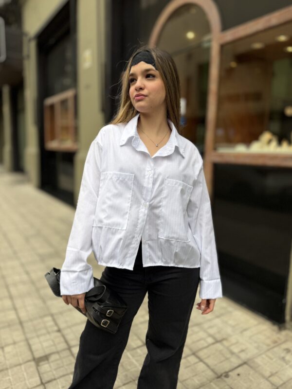 Camisa Bianca Gruesa