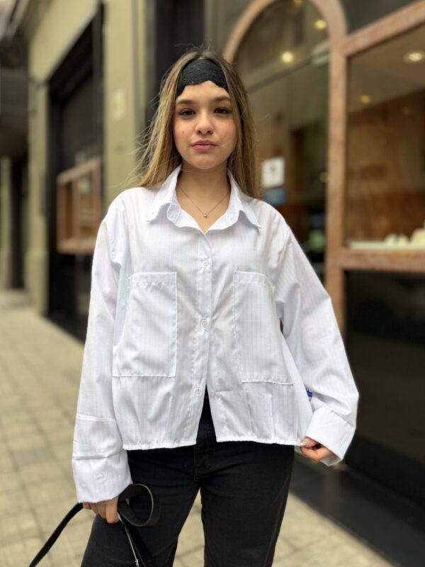 Camisa Bianca Gruesa