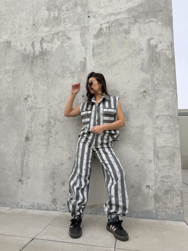 Chaleco Line Gris